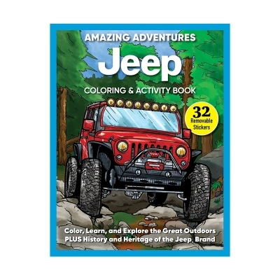 Livre de coloriage et d'activités Jeep® Aventures Extraordinaires